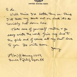 Alternative Image of Letter from Gerald Hennesy to His Mother Dated May 12, 1945