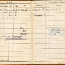 Alternative Image of Aviators Flight Log Book (1939-1942) of James H. Flatley, Jr.