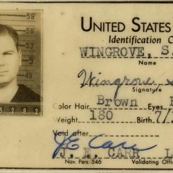 Primary Image of United States Navy Identification Card for Samuel Wingrove