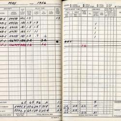 Alternative Image of Aviators Flight Log Book (1948-1957) of James H. Flatley, Jr.