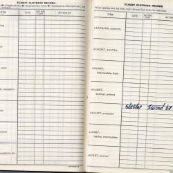 Alternative Image of Aviators Flight Log Book (1948-1957) of James H. Flatley, Jr.