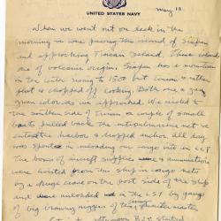 Primary Image of Gerald Hennesy Letter to his Mother Dated May 10, 1945