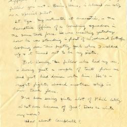 Alternative Image of Letter from Lt. Gerald Hennesy to His Mother Dated June 22, 1945