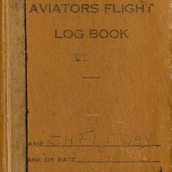 Primary Image of Aviators Flight Log Book (1942-1948) of James H. Flatley, Jr.
