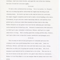 Alternative Image of Shipboard Diary of Joseph Kristufek While Aboard the USS Yorktown (CV-10) and an Accompanying Summary of Air Group Five's Accomplishments