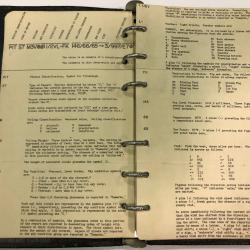 Alternative Image of Aviator Notebook Belonging to Gerald Hennesy