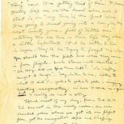 Alternative Image of Letter from Lt. Gerald Hennesy to His Mother Dated July 25, 1945