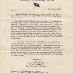 Primary Image of Letter From Richard H. Cruzen to Arnold W. McKechnie Dated February 2, 1954