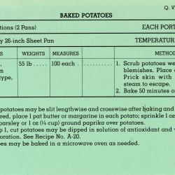 Alternative Image of US Armed Forces Recipe Cards