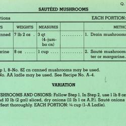 Alternative Image of US Armed Forces Recipe Cards