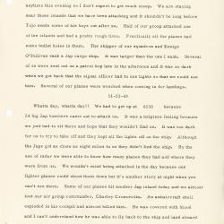 Alternative Image of Shipboard Diary of Joseph Kristufek While Aboard the USS Yorktown (CV-10) and an Accompanying Summary of Air Group Five's Accomplishments