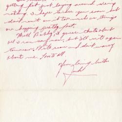 Alternative Image of Letter about Medical Care