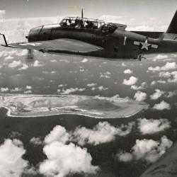 Primary Image of Joseph Kristufek Flying Over Wake Island