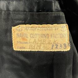 Alternative Image of Embroidered Navy Coat