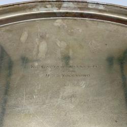 Alternative Image of Silver Wedding Platter