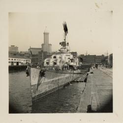 Primary Image of Set of USS Laffey Damage Photographs, Tacoma, Washington