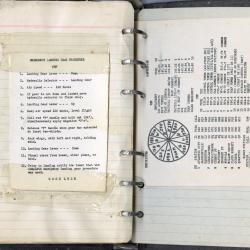 Alternative Image of Aviator Notebook Belonging to Gerald Hennesy