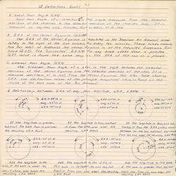 Alternative Image of Celestial Navigation Notebook of William Calvin Grigsby, Jr.