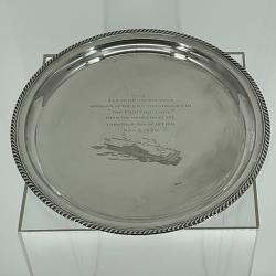 Alternative Image of Commemorative Serving Tray of Eleanor Roosevelt