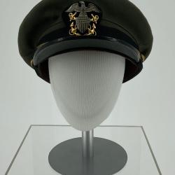 Primary Image of US Naval Aviator’s Working Green Cap