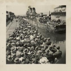 Alternative Image of Set of USS Laffey Damage Photographs, Tacoma, Washington