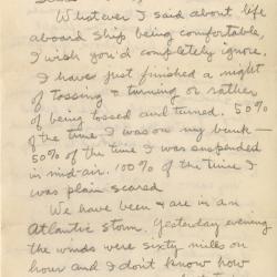 Primary Image of Gerald Hennesy Letter Dated Saturday, December 2, 1944
