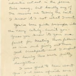 Alternative Image of Gerald Hennesy Letter to His Mother Dated August 24, 1945