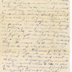 Alternative Image of Letter From Elisha "Smokey Stover to his Parents Dated April 17, 1943