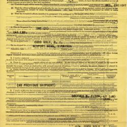 Alternative Image of Customs Declaration Receipt