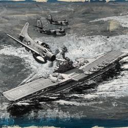 Alternative Image of USS Yorktown (CVS-10) at Sea