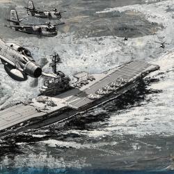 Alternative Image of USS Yorktown (CVS-10) at Sea