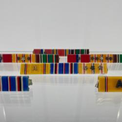 Alternative Image of Naval Ribbon Bars of Lt. Stephen Fitch
