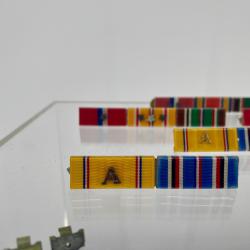 Alternative Image of Naval Ribbon Bars of Lt. Stephen Fitch