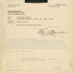Alternative Image of Change of Duty Orders
