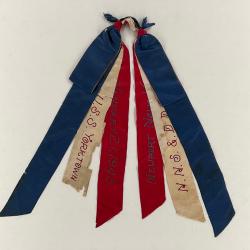 Primary Image of USS Yorktown (CV-10) Christening Ribbons