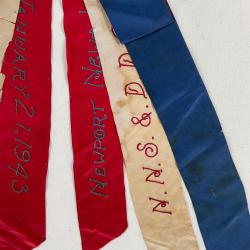 Alternative Image of USS Yorktown (CV-10) Christening Ribbons