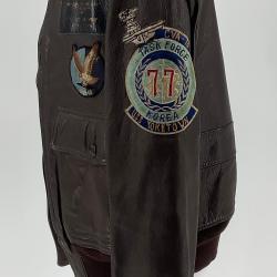 Alternative Image of Leather Flight Jacket of Arnold McKechnie