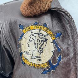 Alternative Image of Leather Flight Jacket of Arnold McKechnie