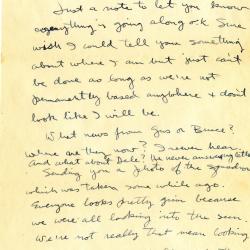 Primary Image of Letter from Gerald Hennesy to His Mother Dated April 19, 1945