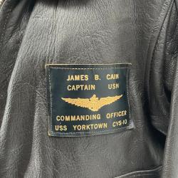 Alternative Image of Leather Flight Jacket of James Cain