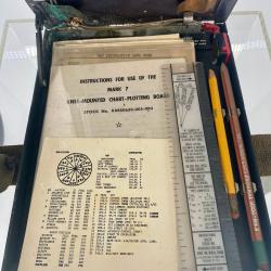 Alternative Image of Mark 7 Knee-Mounted Chart Plotting Board with Climb and Descent Tabulator of Gerald Hennesy