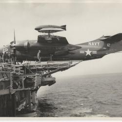Alternative Image of Sideview of an AJ (A-2) Savage on the Flight Deck of the USS Yorktown (CVA-10)