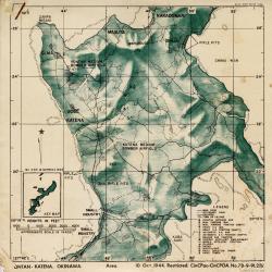 Primary Image of Map Booklet Detailing the Island of Okinawa and the Surrounding Islands