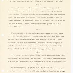 Alternative Image of Shipboard Diary of Joseph Kristufek While Aboard the USS Yorktown (CV-10) and an Accompanying Summary of Air Group Five's Accomplishments