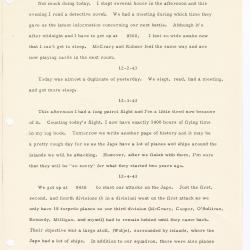 Alternative Image of Shipboard Diary of Joseph Kristufek While Aboard the USS Yorktown (CV-10) and an Accompanying Summary of Air Group Five's Accomplishments