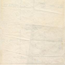 Alternative Image of A Hand-Drawn Sketch of the USS Laffey (DD-724)'s Plans for D-Day