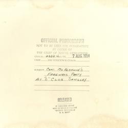 Alternative Image of Farewell Cake of Captain Arnold McKechnie