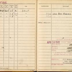 Alternative Image of Aviators Flight Log Book of Gerald Hennesy (1944-1950)