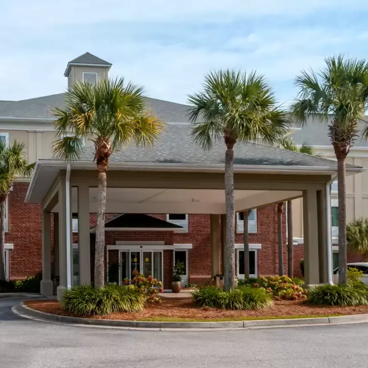 Exterior view of Comfort Inn & Suites at Patriots Point