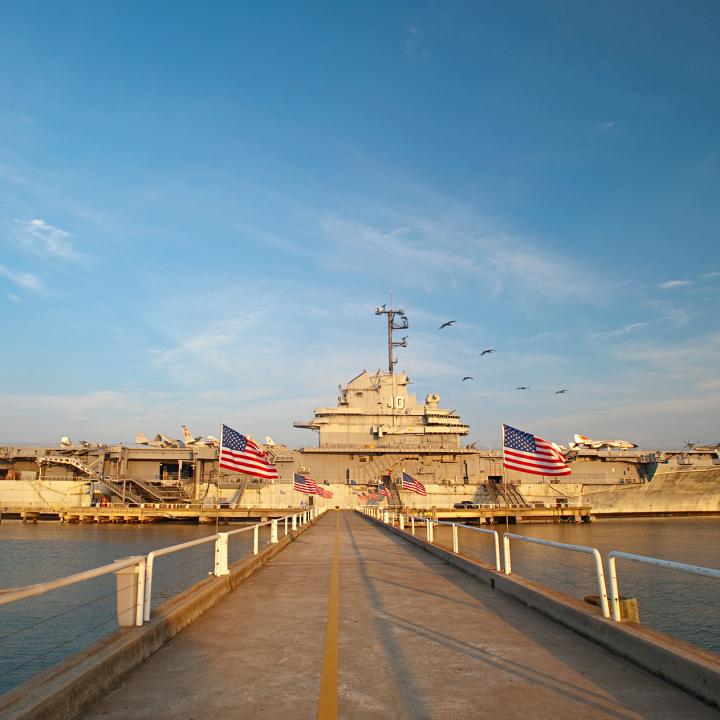 View of Patriots Point